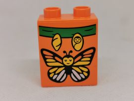 Lego Duplo Képeskocka - Pillangó, Lepke 