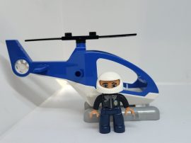 Lego Duplo Rendőr Helikopter figurával