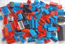 0,205 kg ömlesztett Lego tető elem csomag (233)