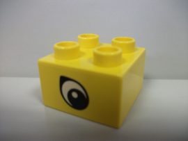 Lego Duplo képeskocka - szem 