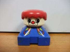 Lego Duplo figura - bohóc (régi) 