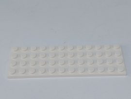 Lego Alaplap 4*12 (fehér)