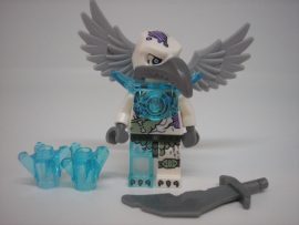 Lego Legends of Chima figura - Voom Voom - Trans-Light Blue Armor  (loc107)