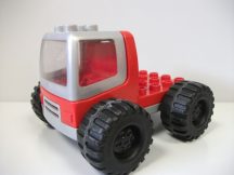 Lego Duplo Autó (piros) (kicsi repedés van a kabinon)