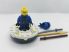 Lego Ninjago figura - Jay (njo004) Spinnerrel, pörgentyűvel 2257-es készletből