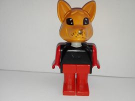 Lego Fabuland állatfigura - róka (lába laza)