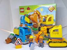   LEGO DUPLO Teherautó és lánctalpas exkavátor 10812 (katalógussal,dobozzal)