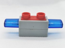 Lego Duplo hangos sziréna (elemcserére szorul, kicsi darab kitört)