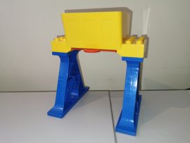 Lego Duplo siló + tartó oszlopok