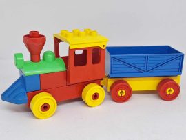 Lego Duplo mozdony, lego duplo vonat utánfutóval