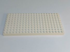 Lego Alaplap 10*20 (fehér) (sárgult)