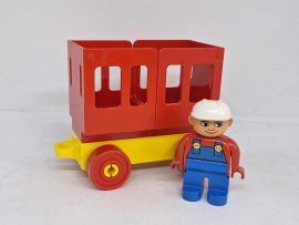 Lego Duplo vonat utánfutó+figura