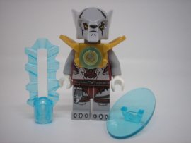 Lego Legends of Chima figura - Worriz - Pearl Gold Armor (loc052)