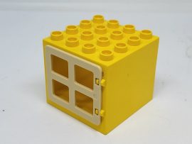  Lego Duplo ablak (drapp keret)