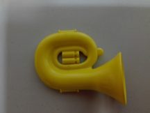 Lego Fabuland hangszer, tuba, kürt, trombita