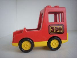 Lego Duplo Zoo autó (egyik pöttye sérült)