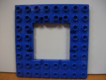 Lego Duplo Vár elem (sárgult)