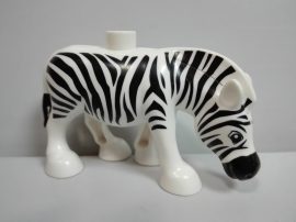 Lego Duplo zebra (kicsi festékkopás)