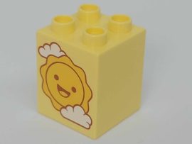  Lego Duplo képeskocka - nap, hold