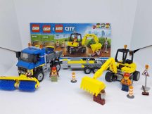   Lego City- Great Vehicles 60152 Seprőgép és exkavátor (katalógus)