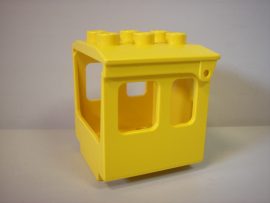 Lego Duplo vonat elem, vonat fülke