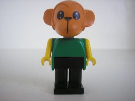 Lego Fabuland állatfigura - majom (lába laza)