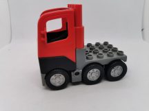 Lego Duplo Autó (piros) (kabin színe fakult)