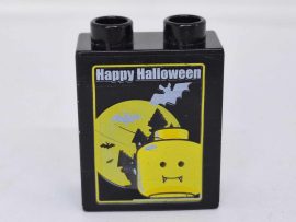 Lego Duplo képeskocka - halloween (karcos)