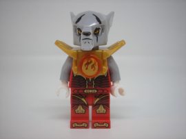 Lego Legends of Chima figura - Worriz - Fire Chi, Armor (loc089)