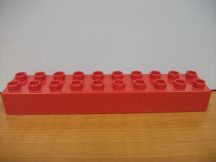   Lego Duplo 2*10 kocka (oldalán elfehéredés,benyomódás egy kis helyen)