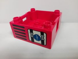 Lego Duplo láda  - tűzoltóautóhoz