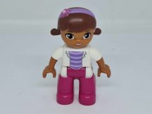   Lego Duplo ember - lány (Doc McStuffins-Dr.Plüssi) (sztetoszkópja le van vágva)