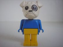   Lego Fabuland állatfigura - kutya (lába laza,sárgult a feje)