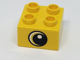 Lego Duplo képeskocka - szem 